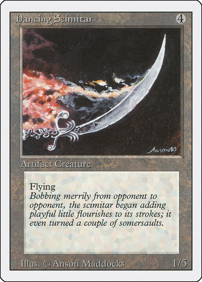 Image for Dancing Scimitar [Revised Edition]
