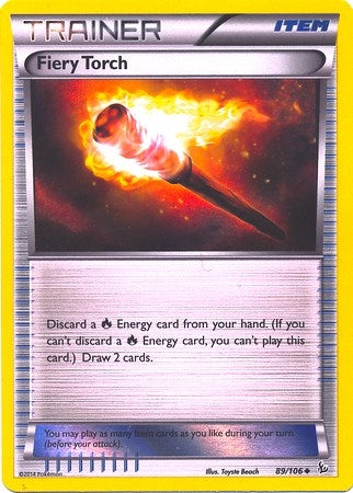 Fiery Torch - 89/106 (Sheen Holo) (089/106) (Miscellaneous Cards & Products)