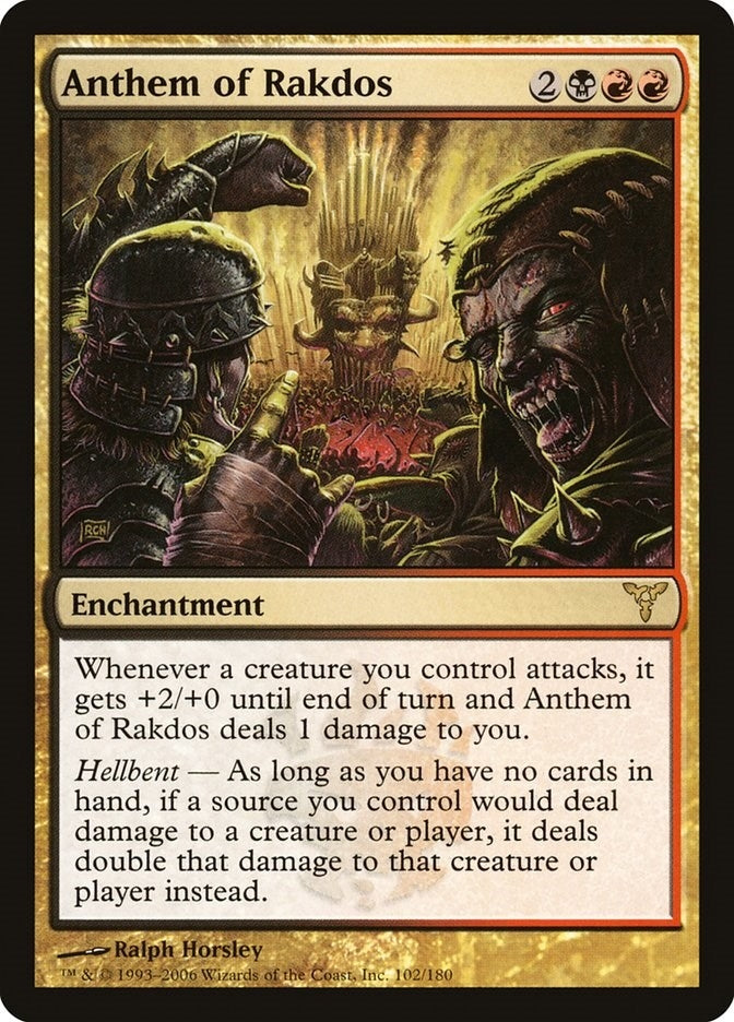 Image for Anthem of Rakdos (102) [Dissension]