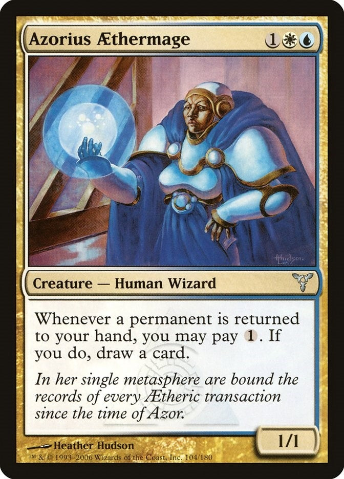 Image for Azorius Aethermage (104) [Dissension]