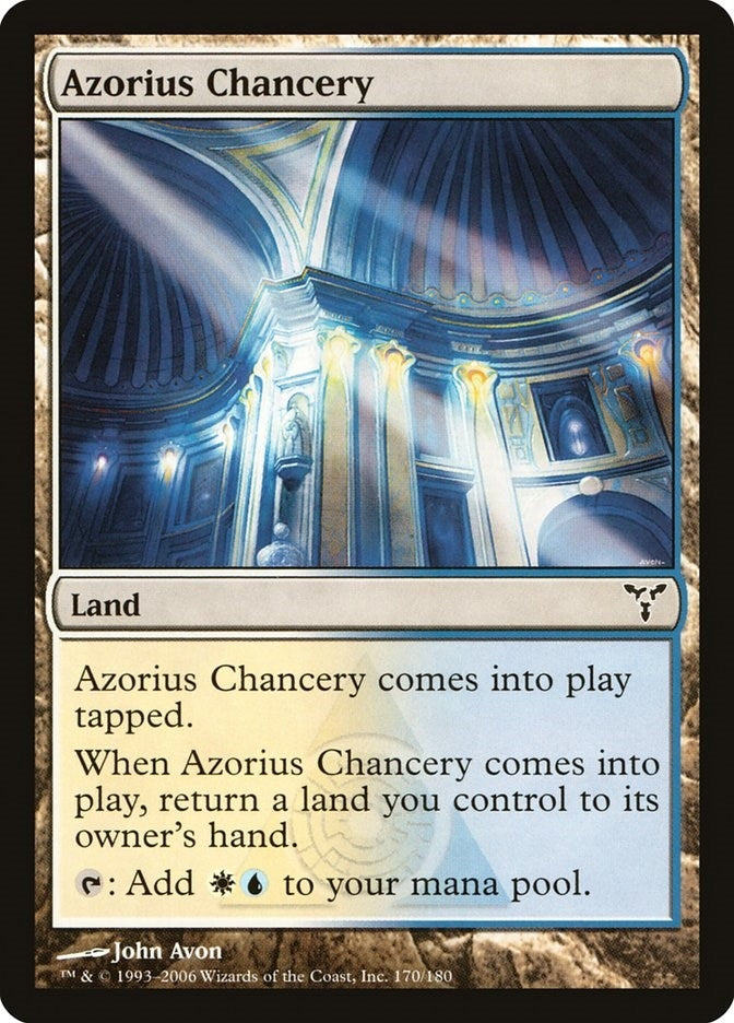 Image for Azorius Chancery (170) [Dissension]
