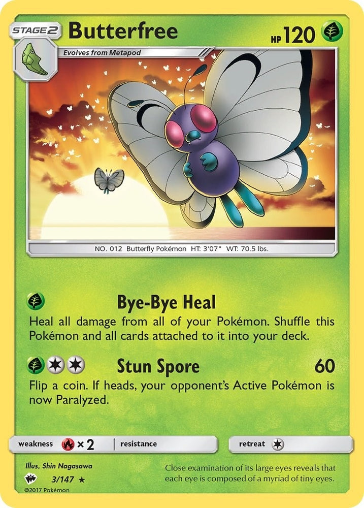 Image for Butterfree (3/147) [SM - Burning Shadows]