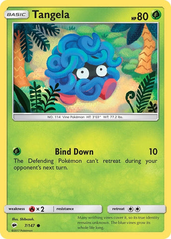 Image for Tangela (7/147) [SM - Burning Shadows]