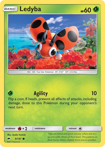 Image for Ledyba (9/147) [SM - Burning Shadows]
