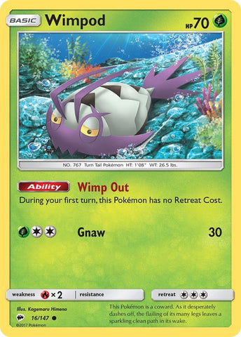 Image for Wimpod (16/147) [SM - Burning Shadows]