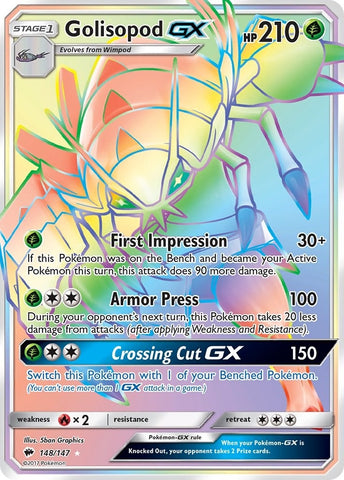 Image for Golisopod GX (Secret) (148/147) [SM - Burning Shadows]
