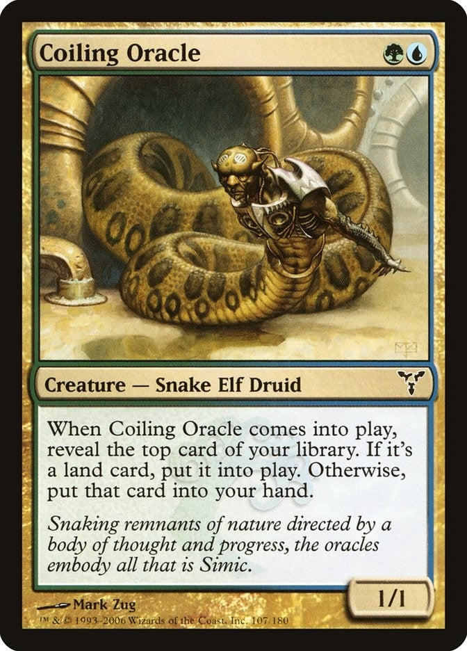 Image for Coiling Oracle (107) [Dissension]