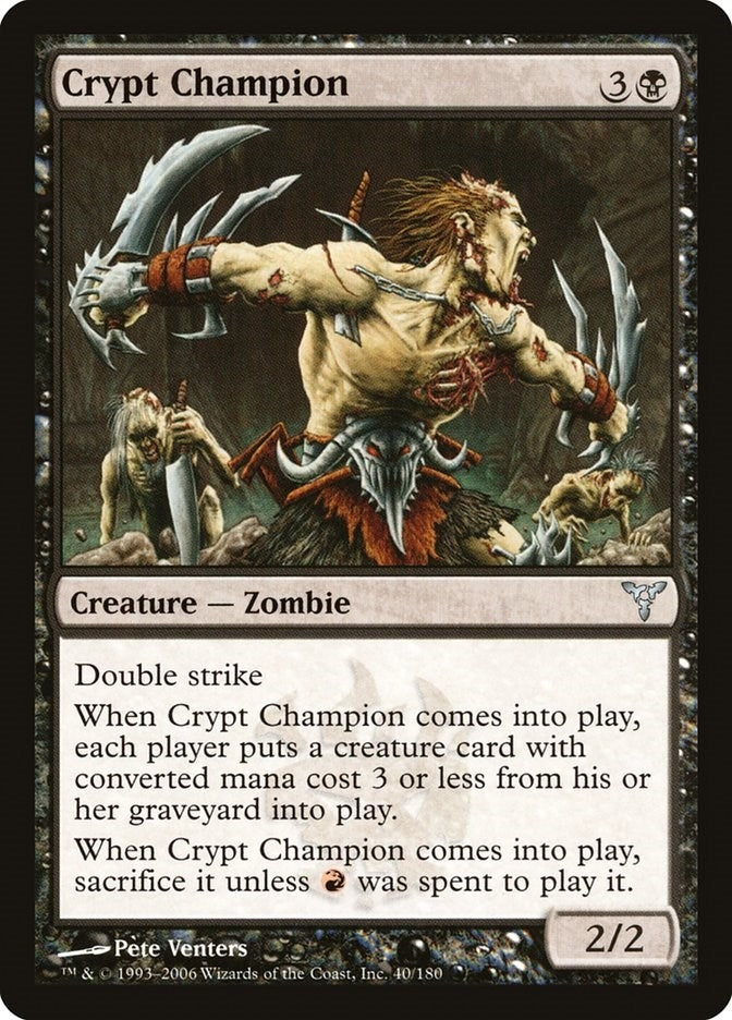 Image for Crypt Champion (40) [Dissension]