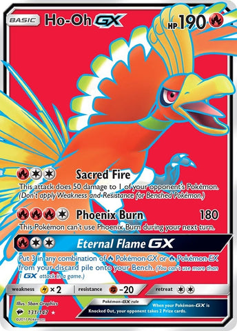 Image for Ho-Oh GX (Full Art) (131/147) [SM - Burning Shadows]