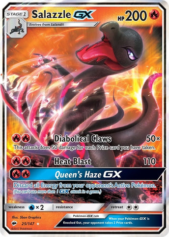 Image for Salazzle GX (25/147) [SM - Burning Shadows]