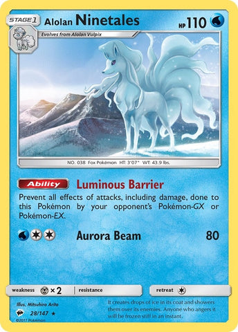 Image for Alolan Ninetales (28/147) [SM - Burning Shadows]