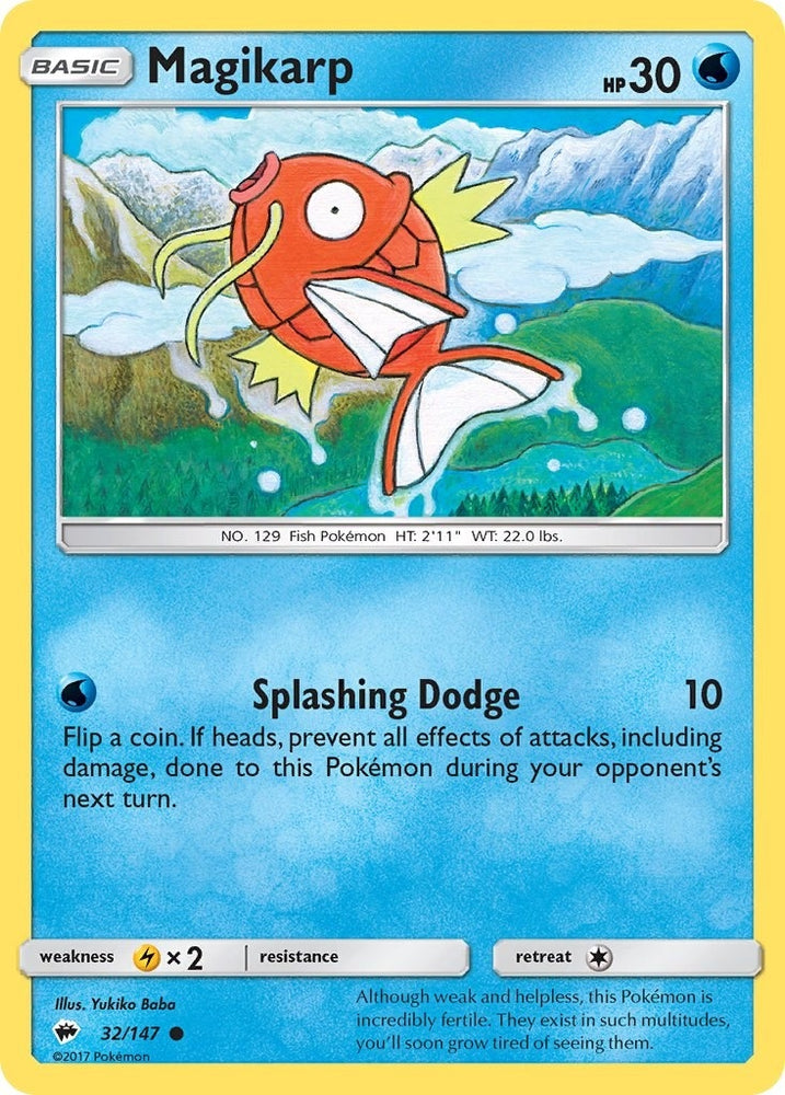 Image for Magikarp (32/147) [SM - Burning Shadows]