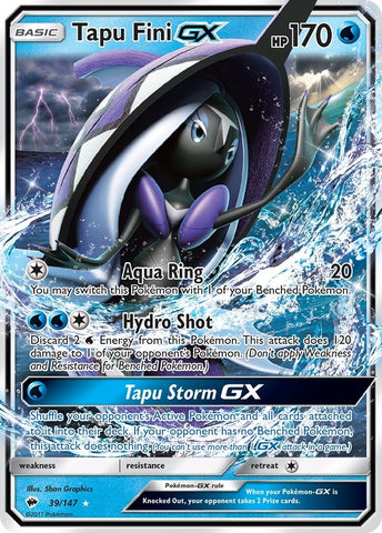 Image for Tapu Fini GX (39/147) [SM - Burning Shadows]