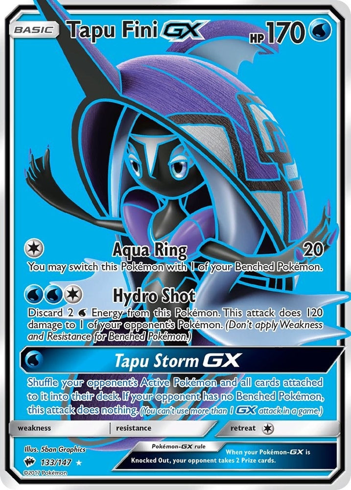 Image for Tapu Fini GX (Full Art) (133/147) [SM - Burning Shadows]