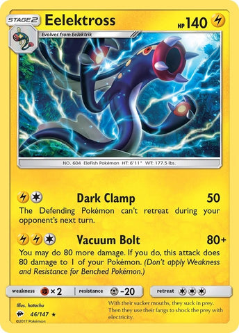 Image for Eelektross (46/147) [SM - Burning Shadows]