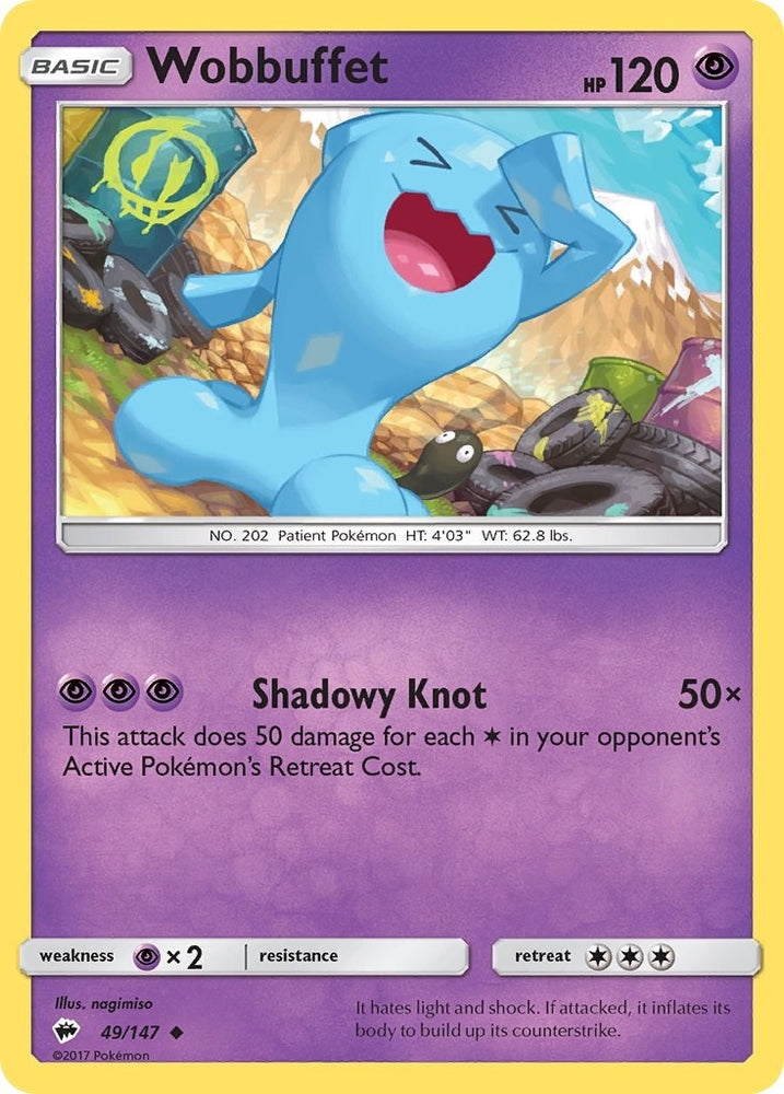 Image for Wobbuffet (49/147) [SM - Burning Shadows]