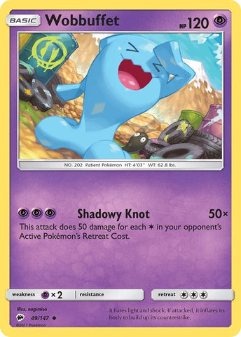 Image for Wobbuffet (49/147) - Pokemon