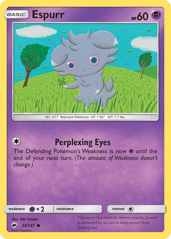 Image for Espurr (59/147) [SM - Burning Shadows]