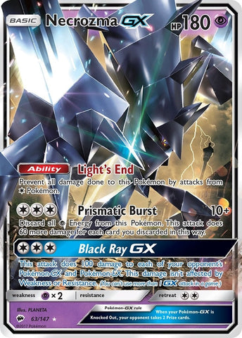 Image for Necrozma GX (63/147) [SM - Burning Shadows]