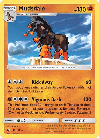 Image for Mudsdale (78/147) [SM - Burning Shadows]
