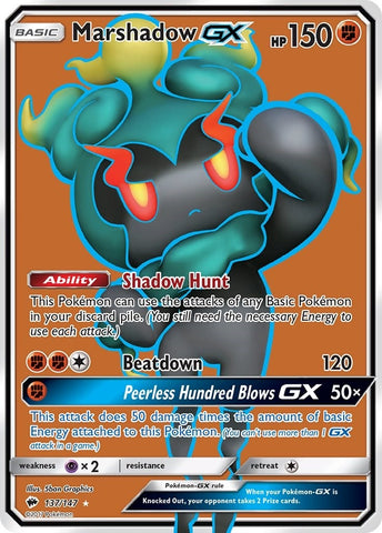 Image for Marshadow GX (Full Art) (137/147) [SM - Burning Shadows]