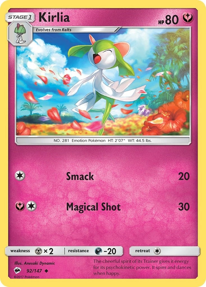 Image for Kirlia (92/147) [SM - Burning Shadows]