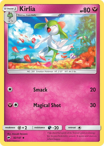 Image for Kirlia (92/147) [SM - Burning Shadows]