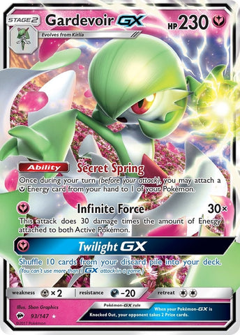 Image for Gardevoir GX (93/147) [SM - Burning Shadows]