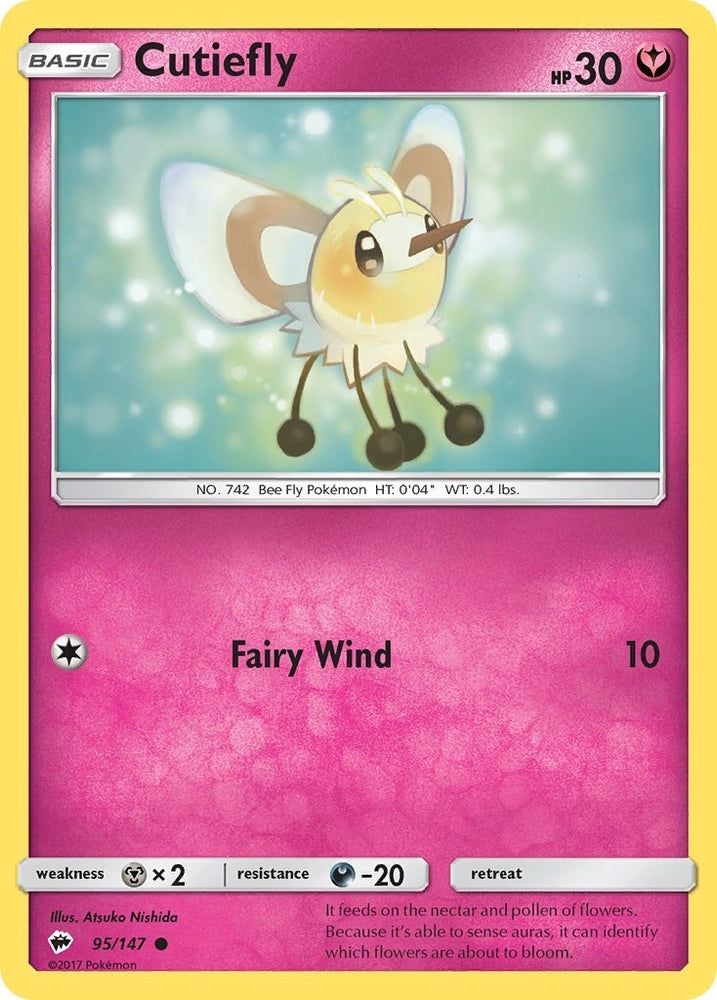 Image for Cutiefly (95/147) [SM - Burning Shadows]