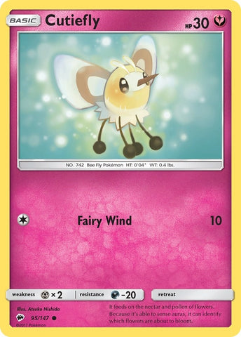 Image for Cutiefly (95/147) [SM - Burning Shadows]