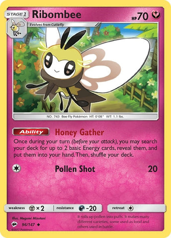 Image for Ribombee (96/147) [SM - Burning Shadows]