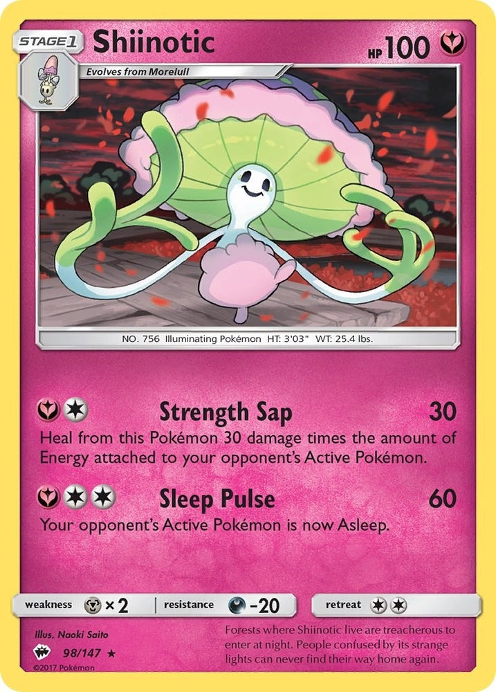 Image for Shiinotic (98/147) [SM - Burning Shadows]
