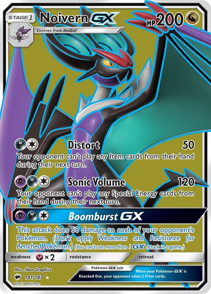 Image for Noivern GX (Full Art) (141/147) [SM - Burning Shadows]