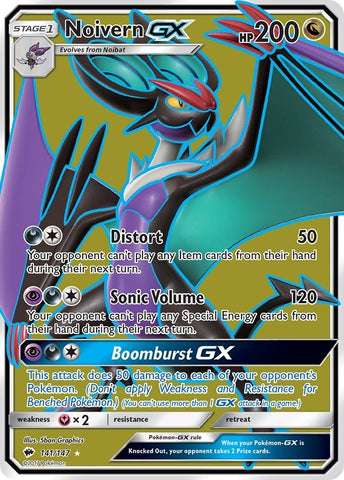 Image for Noivern GX (Full Art) (141/147) [SM - Burning Shadows]