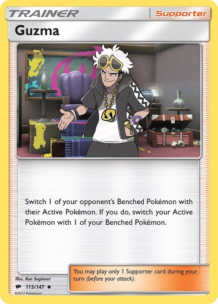 Image for Guzma (115/147) [SM - Burning Shadows]