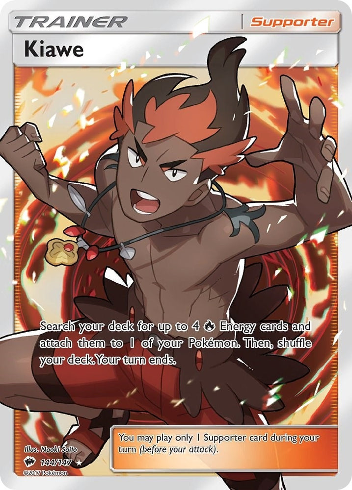 Image for Kiawe (Full Art) (144/147) [SM - Burning Shadows]