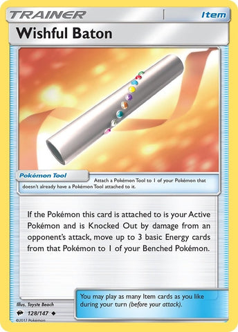 Image for Wishful Baton (128/147) - Pokemon