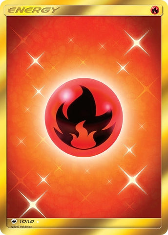 Image for Fire Energy (Secret) (167/147) [SM - Burning Shadows]