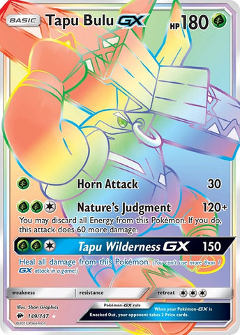 Image for Tapu Bulu GX (Secret) (149/147) [SM - Burning Shadows]