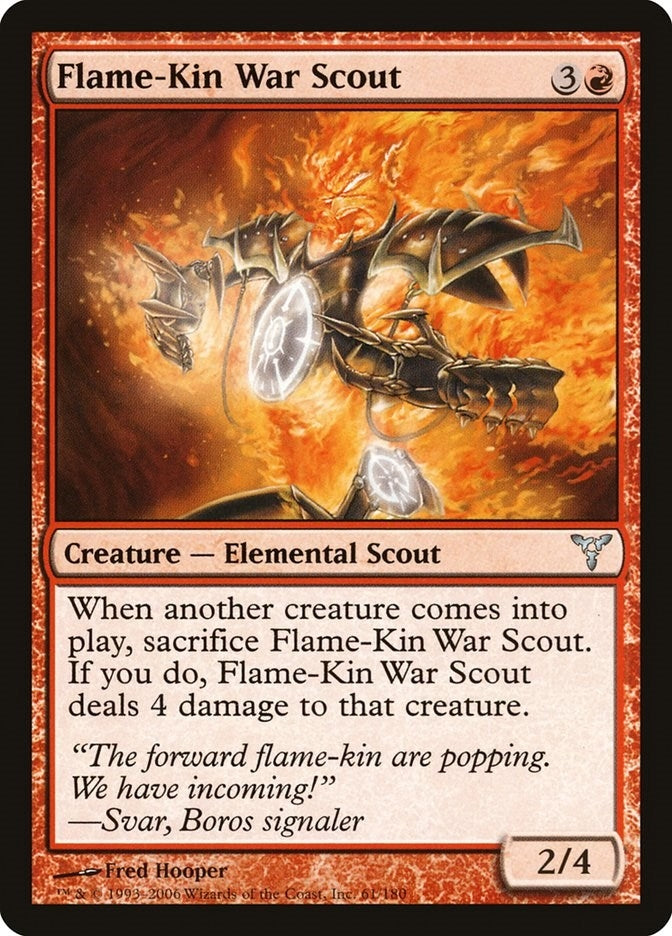 Image for Flame-Kin War Scout (61) [Dissension]