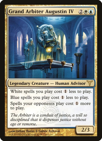 Image for Grand Arbiter Augustin IV (112) [Dissension]