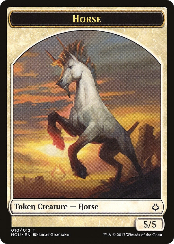 Image for Horse // Zombie Double-sided Token (10 // 20) [Hour of Devastation]