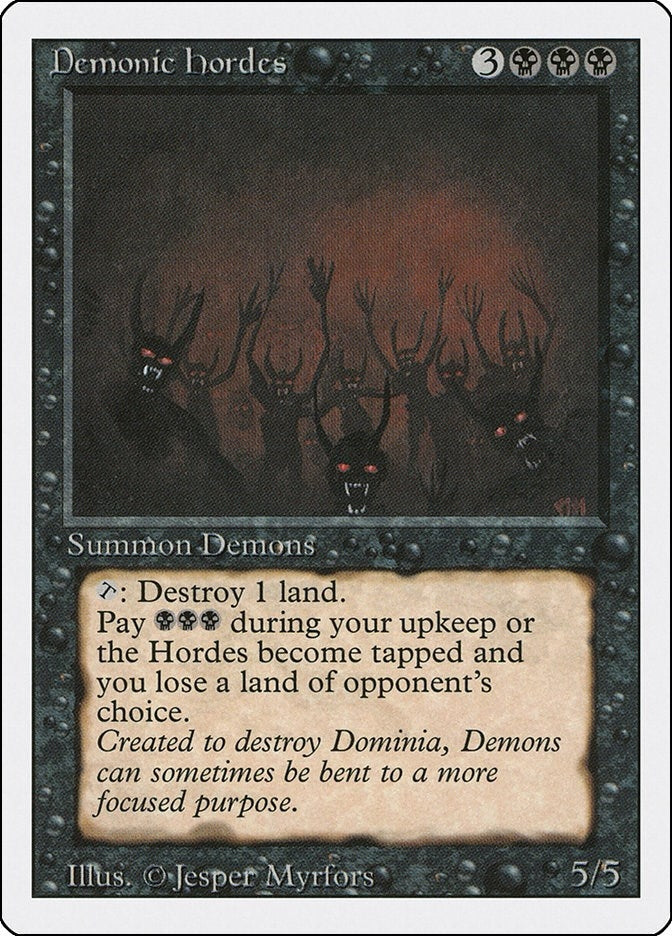 Image for Demonic Hordes [Revised Edition]