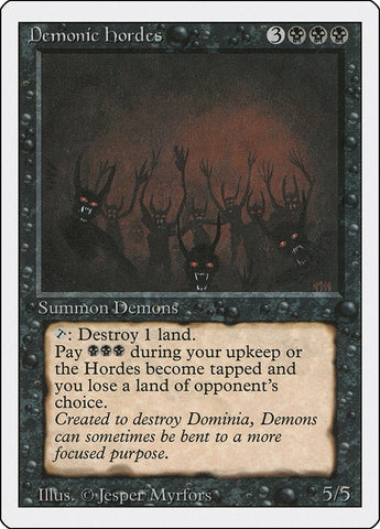 Image for Demonic Hordes [Revised Edition]