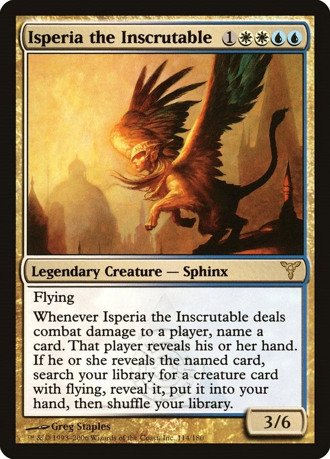 Image for Isperia the Inscrutable (114) [Dissension]