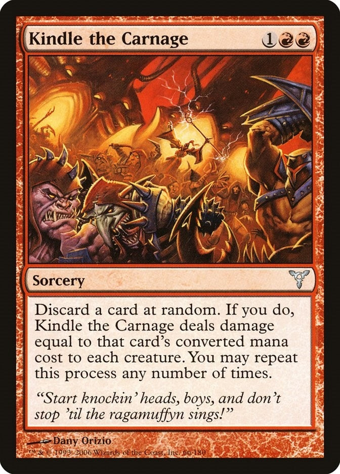 Image for Kindle the Carnage (66) [Dissension]