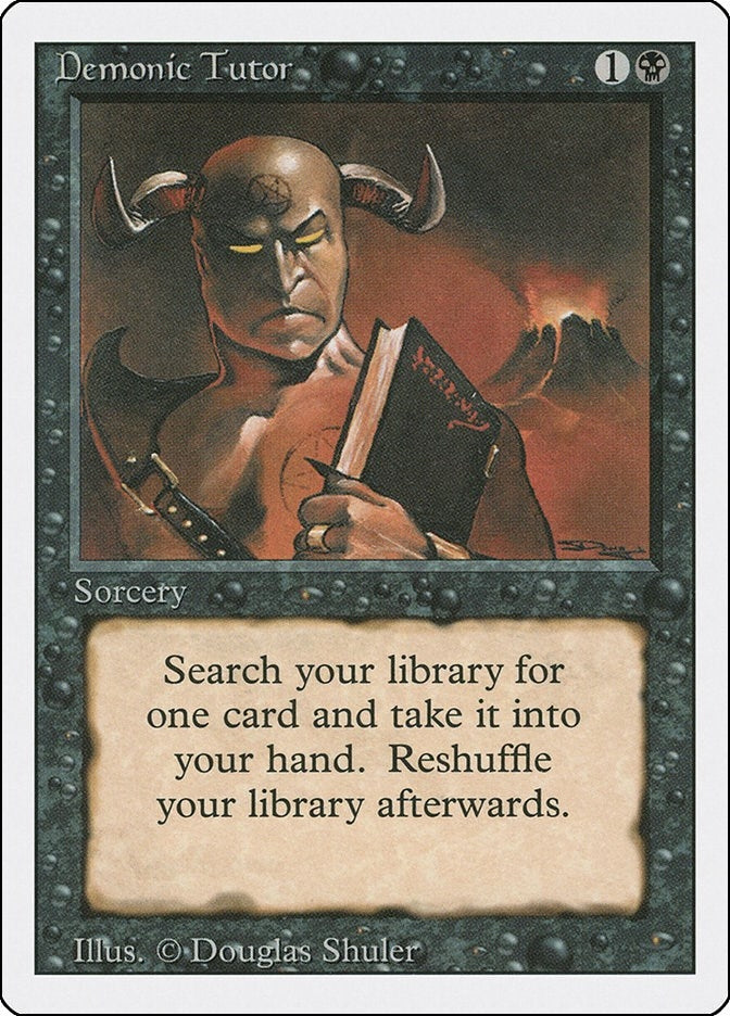 Image for Demonic Tutor [Revised Edition]