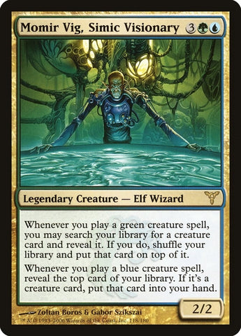 Image for Momir Vig, Simic Visionary (118) [Dissension]