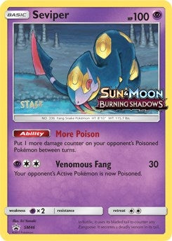 Image for Seviper - SM46 (Prerelease) [Staff] (SM46) [SM Promos]