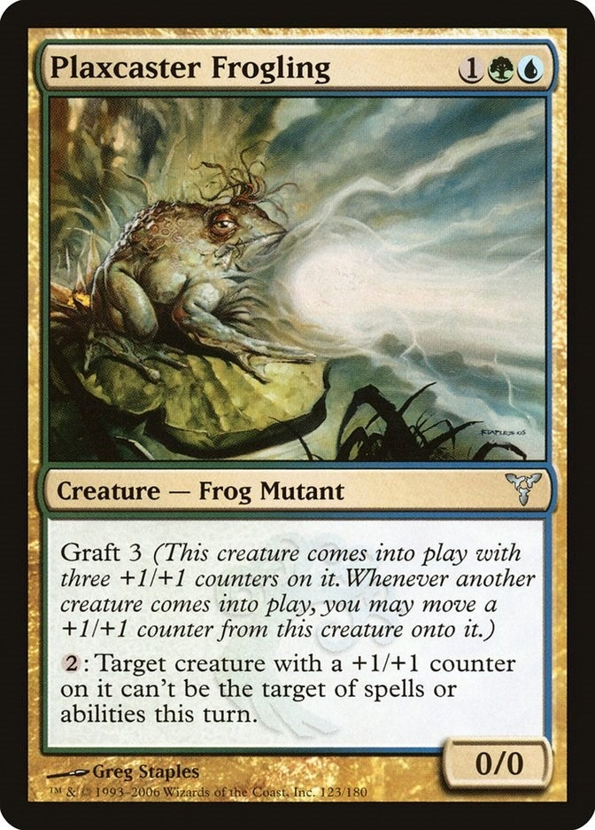 Image for Plaxcaster Frogling (123) [Dissension]
